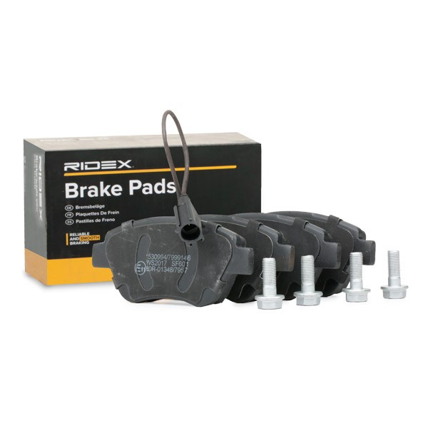 RIDEX Brake pad kit 402B0037