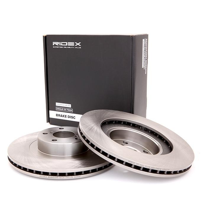 RIDEX 82B0155 SAAB Brake disc kit