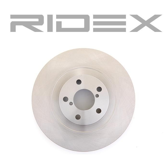 RIDEX 82B0155 Brake rotor Front Axle, 294,0x24mm, 05/07x100, internally vented, Uncoated