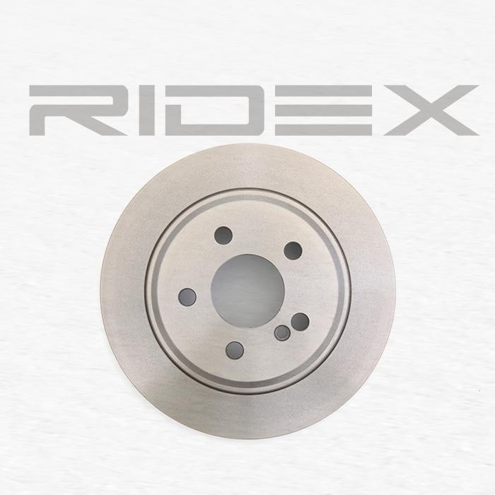 RIDEX 82B0228 Brake rotor Rear Axle, 300,0x10mm, 5/6x112, solid