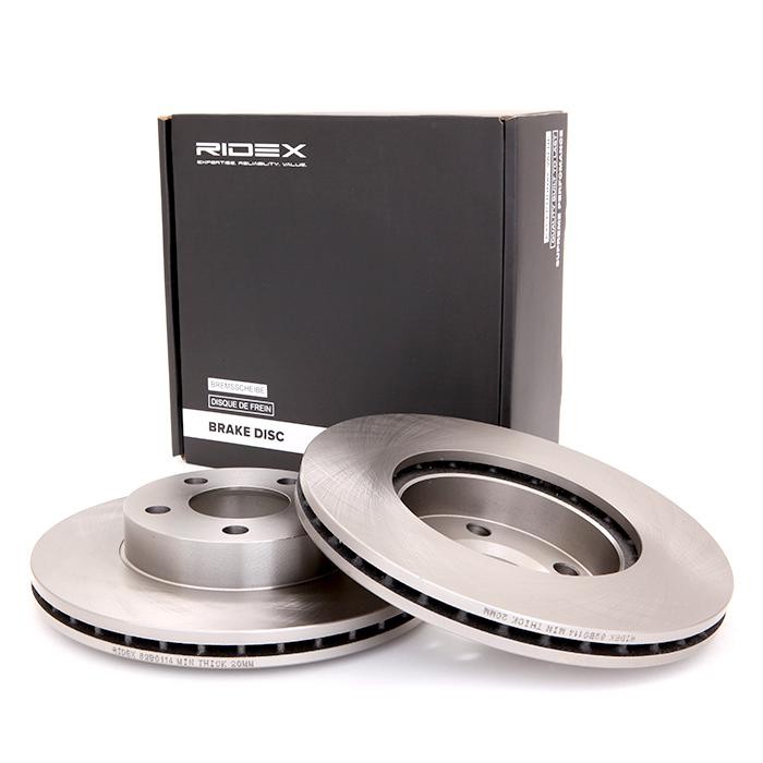 Great value for money - RIDEX Brake disc 82B0114