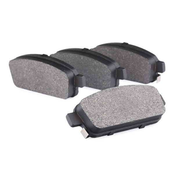 402B0193 Set of brake pads 402B0193 RIDEX Rear Axle, with acoustic wear warning