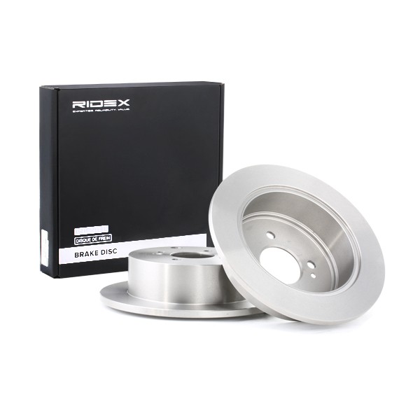 Buy Brake disc RIDEX 82B0271 - Brake parts HYUNDAI GETZ online