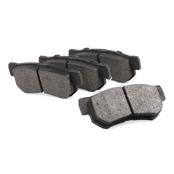 402B0690 Set of brake pads 402B0690 RIDEX Rear Axle, with acoustic wear warning