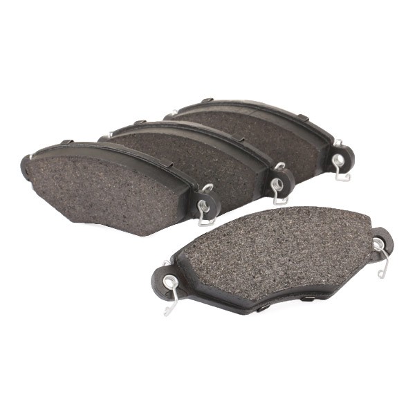 402B0066 Set of brake pads 402B0066 RIDEX Front Axle, excl. wear warning contact