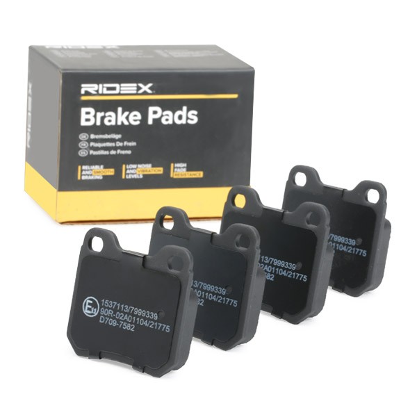 402B0038 Disc brake pads RIDEX 402B0038 review and test
