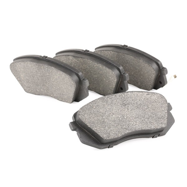 RIDEX 402B0039 Disc pads Front Axle, with acoustic wear warning, Axle Vers.: Front