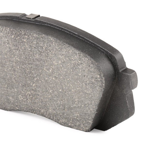 402B0039 Set of brake pads 402B0039 RIDEX Front Axle, with acoustic wear warning, Axle Vers.: Front