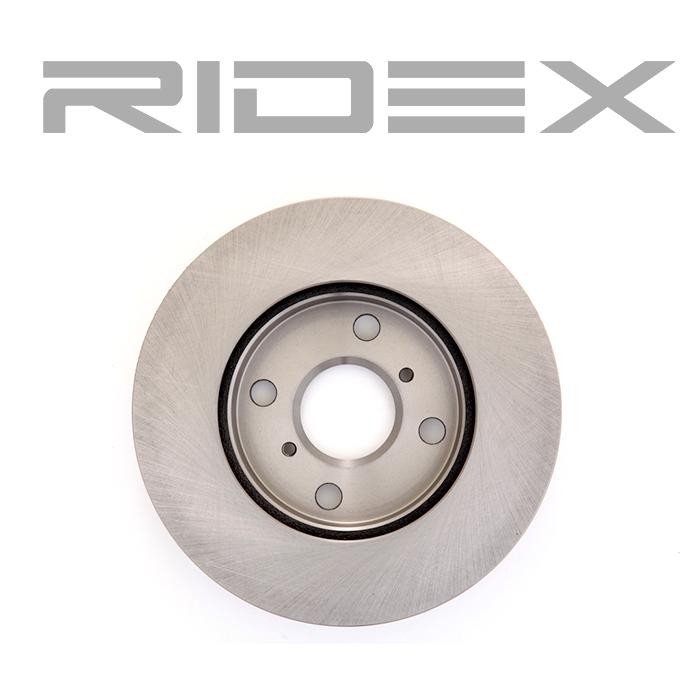 RIDEX 82B0402 Dischi dei freni Assale anteriore, 235x18mm, 4/6x100, ventilazione interna, senza viti/bulloni