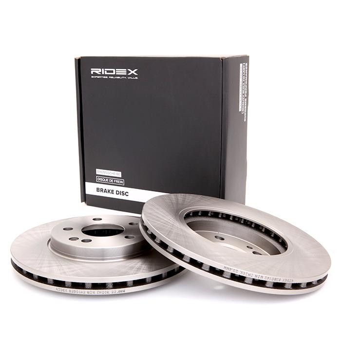 RIDEX 82B0142 Brake disc Front Axle, 288x25mm, 05/06x112, internally vented