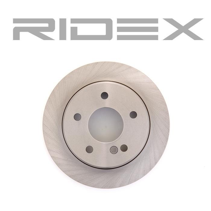RIDEX 82B0988 Dischi dei freni Assale posteriore, 258,0x9,0mm, 5x112,0, pieno, senza viti/bulloni