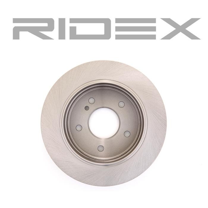 Disco freno 82B0988 RIDEX Assale posteriore, 258,0x9,0mm, 5x112,0, pieno, senza viti/bulloni
