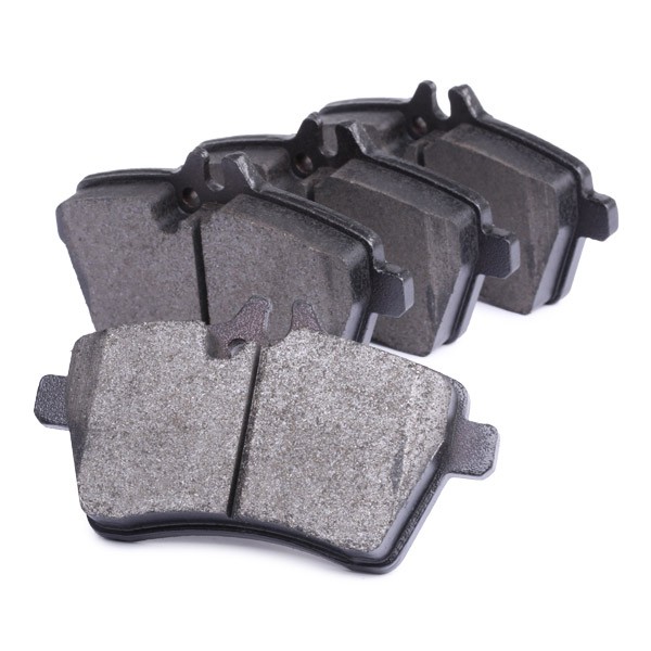 402B0233 Set of brake pads 402B0233 RIDEX Front Axle, prepared for wear indicator
