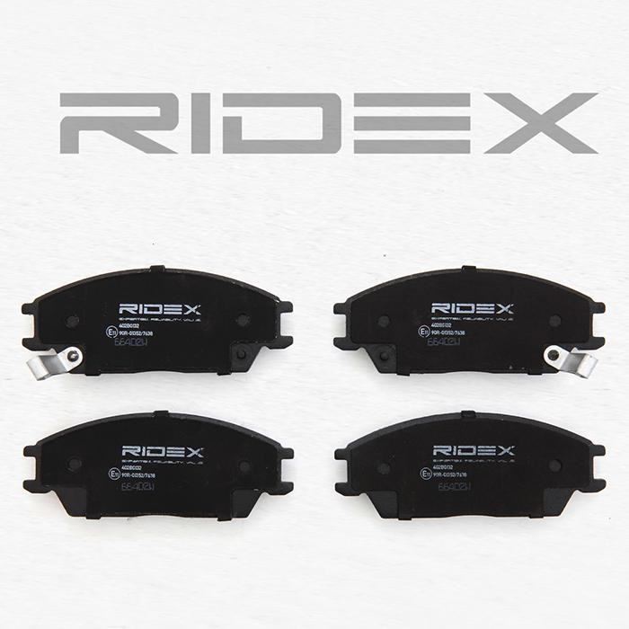 402B0132 Disc brake pads RIDEX 402B0132 review and test