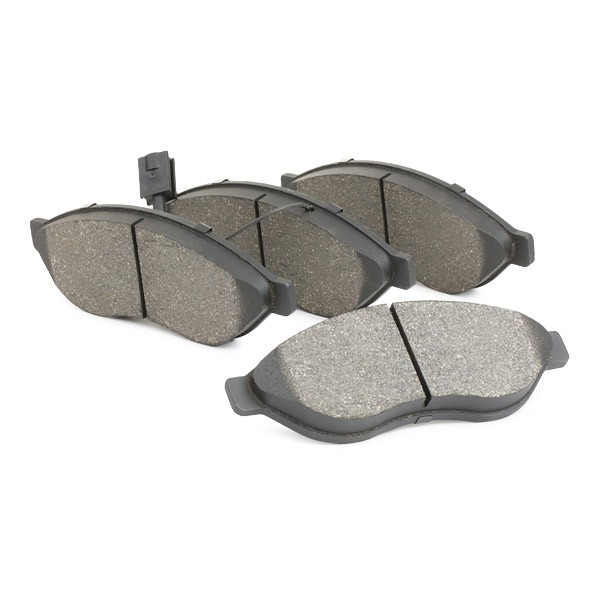 402B0219 Set of brake pads 402B0219 RIDEX Front Axle, with integrated wear sensor
