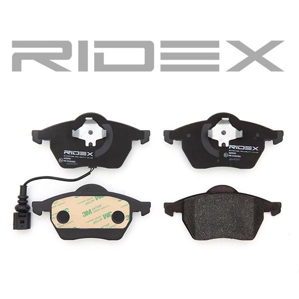 402B0105 Disc brake pads RIDEX 402B0105 review and test