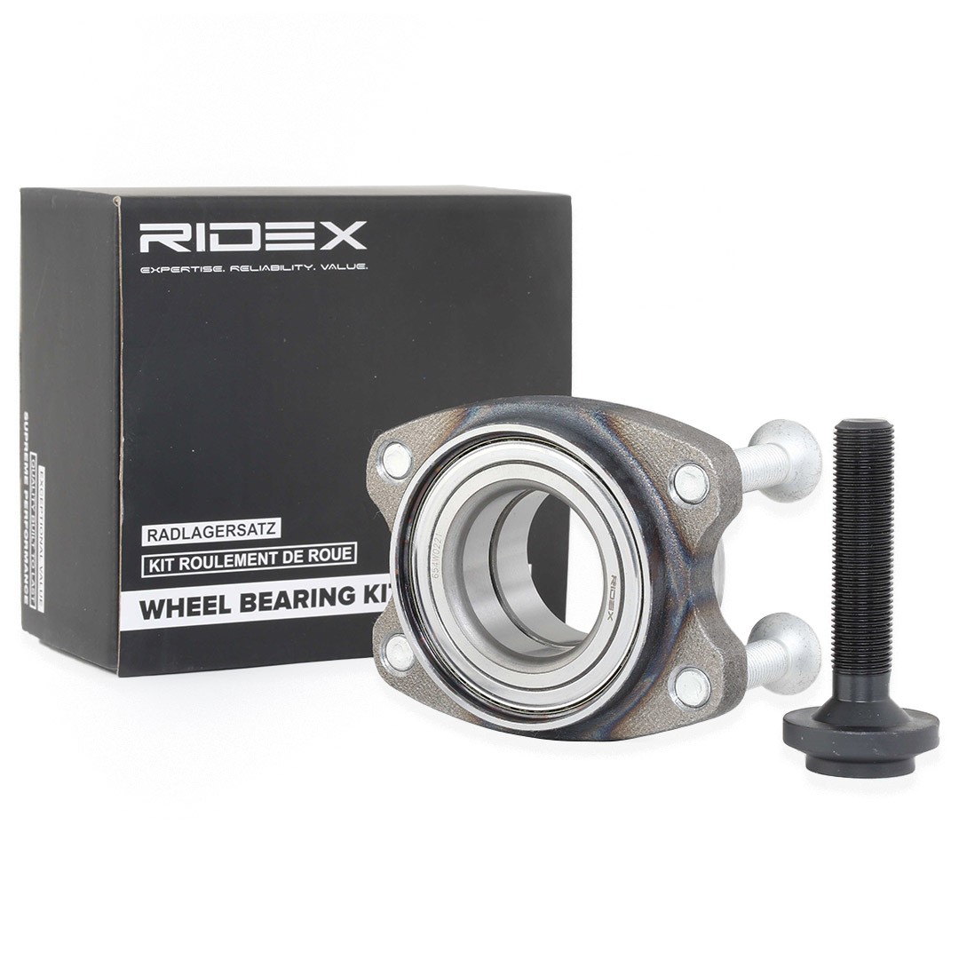 RIDEX 654W0221 originali AUDI A4 2020 Kit cuscinetto ruota Assale post. bilaterale, Assale anteriore bilaterale, 95 mm