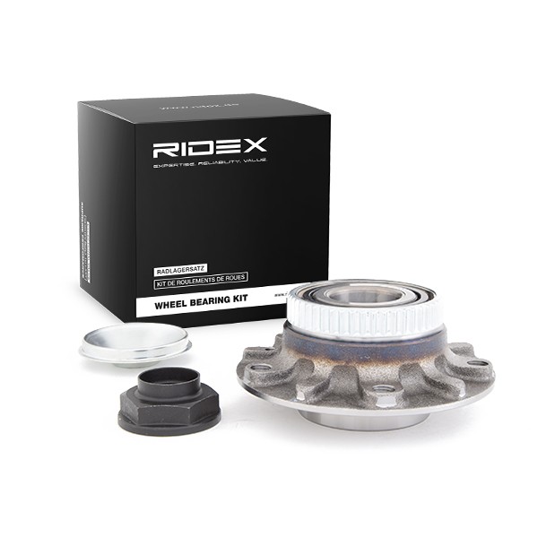 Buy Wheel bearing kit RIDEX 654W0420 - Bearings parts BMW 3 Compact (E46) online