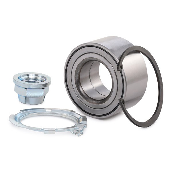 654W0132 Hub bearing & wheel bearing kit 654W0132 RIDEX Front axle both sides, with integrated ABS sensor, 72 mm