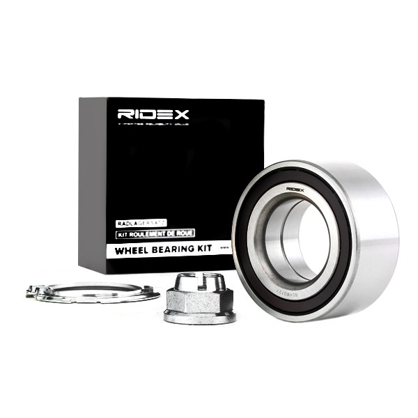 Wheel bearing kit RIDEX 654W0127 - Opel VIVARO Suspension spare parts order