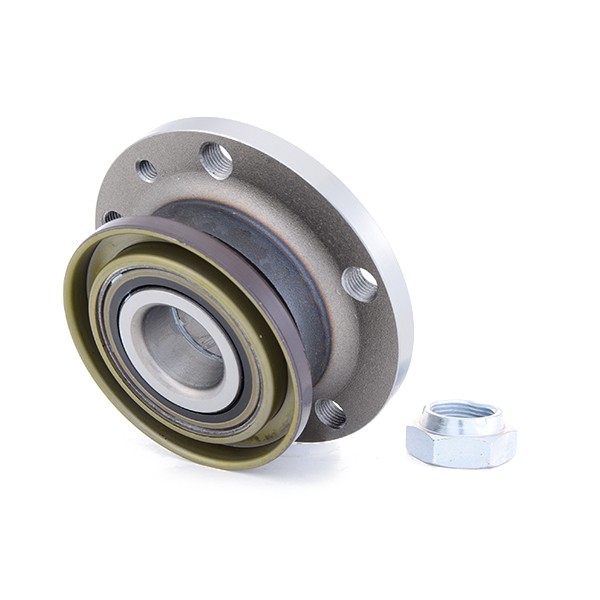 RIDEX 654W0249 Wheel bearing & wheel bearing kit Rear Axle, Left, Right, with integrated magnetic sensor ring, 117 mm