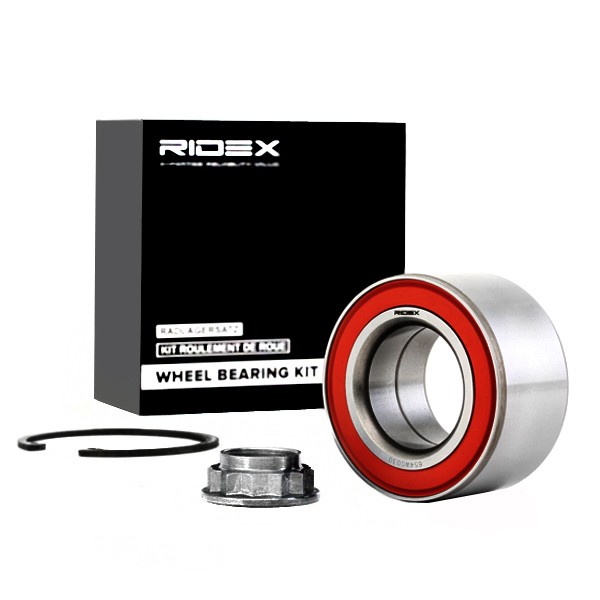 RIDEX 654W0030 Wheel bearing kit Rear Axle, Rear Axle both sides, Front axle both sides, 72 mm