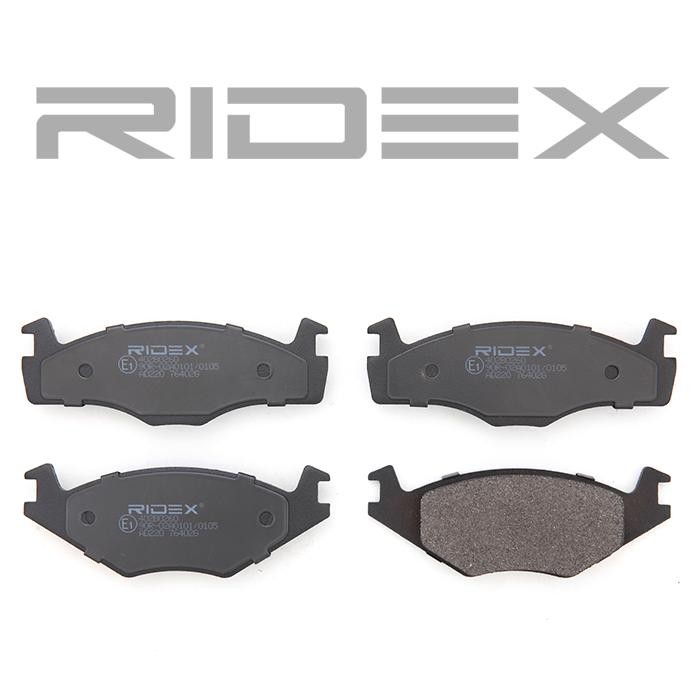 402B0260 Bremsbeläge RIDEX 402B0260 - Große Auswahl - stark reduziert