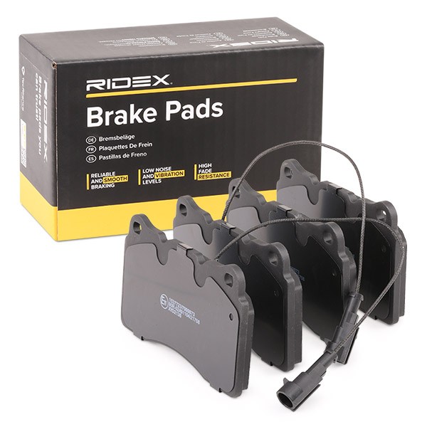 RIDEX 402B0216 Brake pad set 9951050