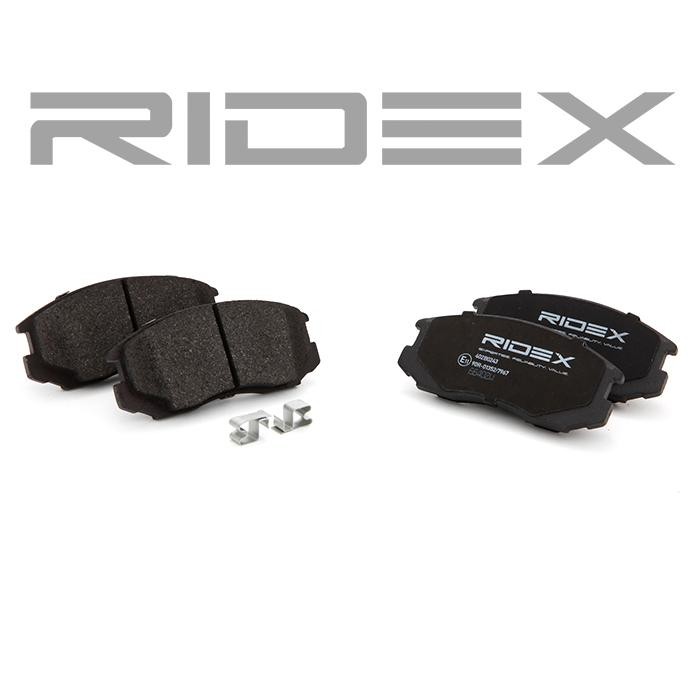 402B0243 Bremsbeläge RIDEX 402B0243 - Große Auswahl - stark reduziert