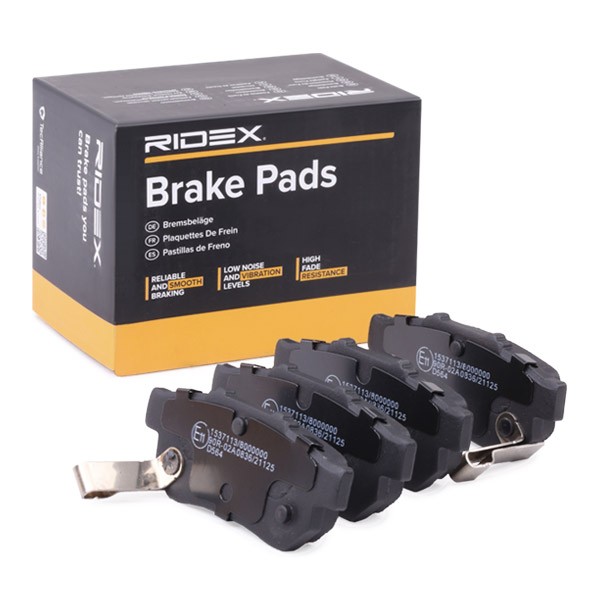 RIDEX Bromsbeläggsats HONDA 402B0448 06430SAAE50,43022504E03,43022S04E00 43022S04E01,43022S04E02,43022S04E03,43022SAAE50,43022SAAE51,43022SAAJ51