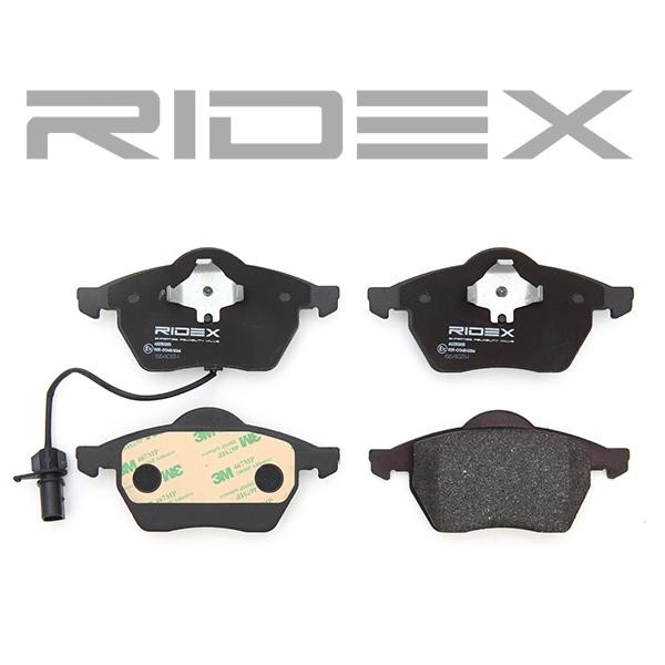 402B0205 Disc brake pads RIDEX 402B0205 review and test