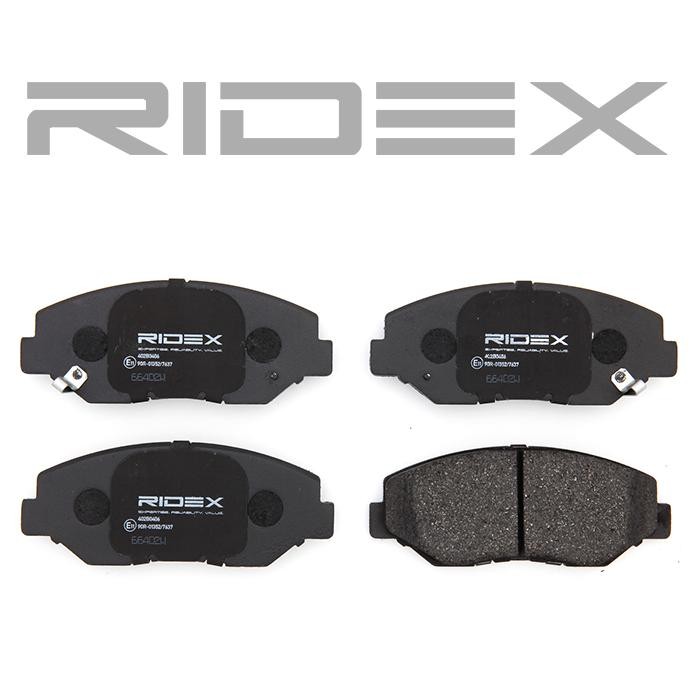 RIDEX | Bremsklötze 402B0406