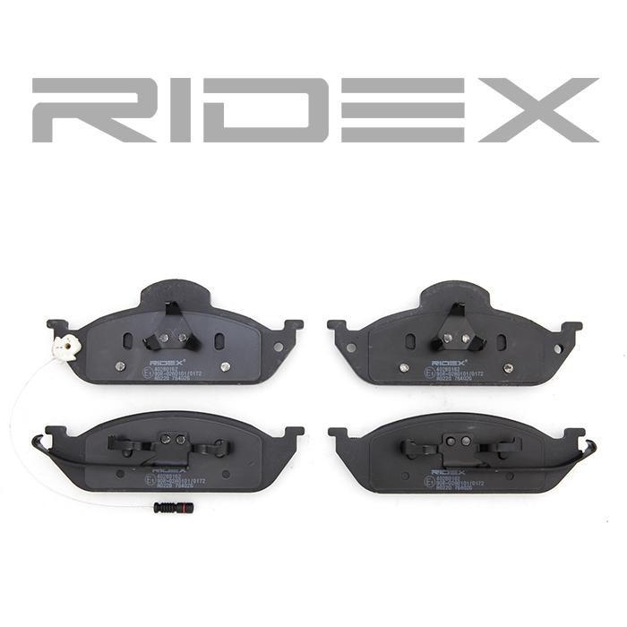 402B0162 Disc brake pads RIDEX 402B0162 review and test