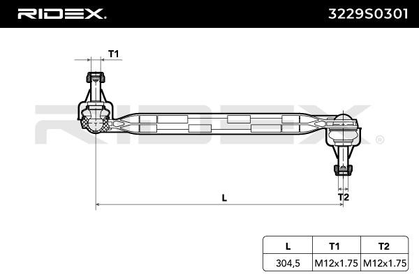 RIDEX Stabilizer link 3229S0301