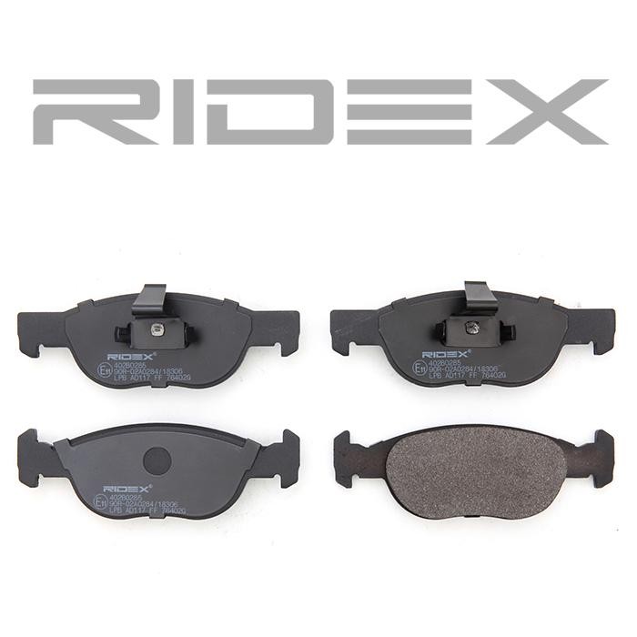 402B0285 Disc brake pads RIDEX 402B0285 review and test