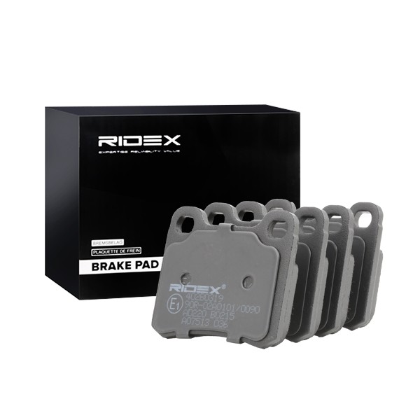 402B0319 Disc brake pads RIDEX 402B0319 review and test