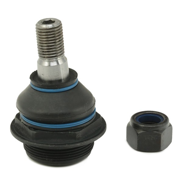 RIDEX 2462S0017 Ball Joint Lower, Front Axle Left, Front Axle Right, Front axle both sides, with self-locking nut, with nut, 15,6mm, M38 x 1,5mm, for control arm, 1:8