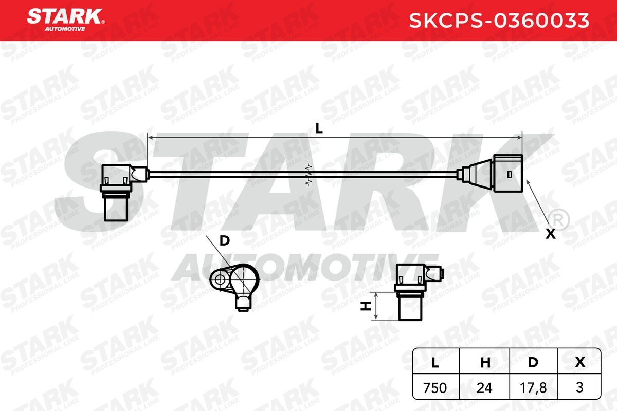 SKCPS0360033 Crank sensor STARK SKCPS-0360033 review and test