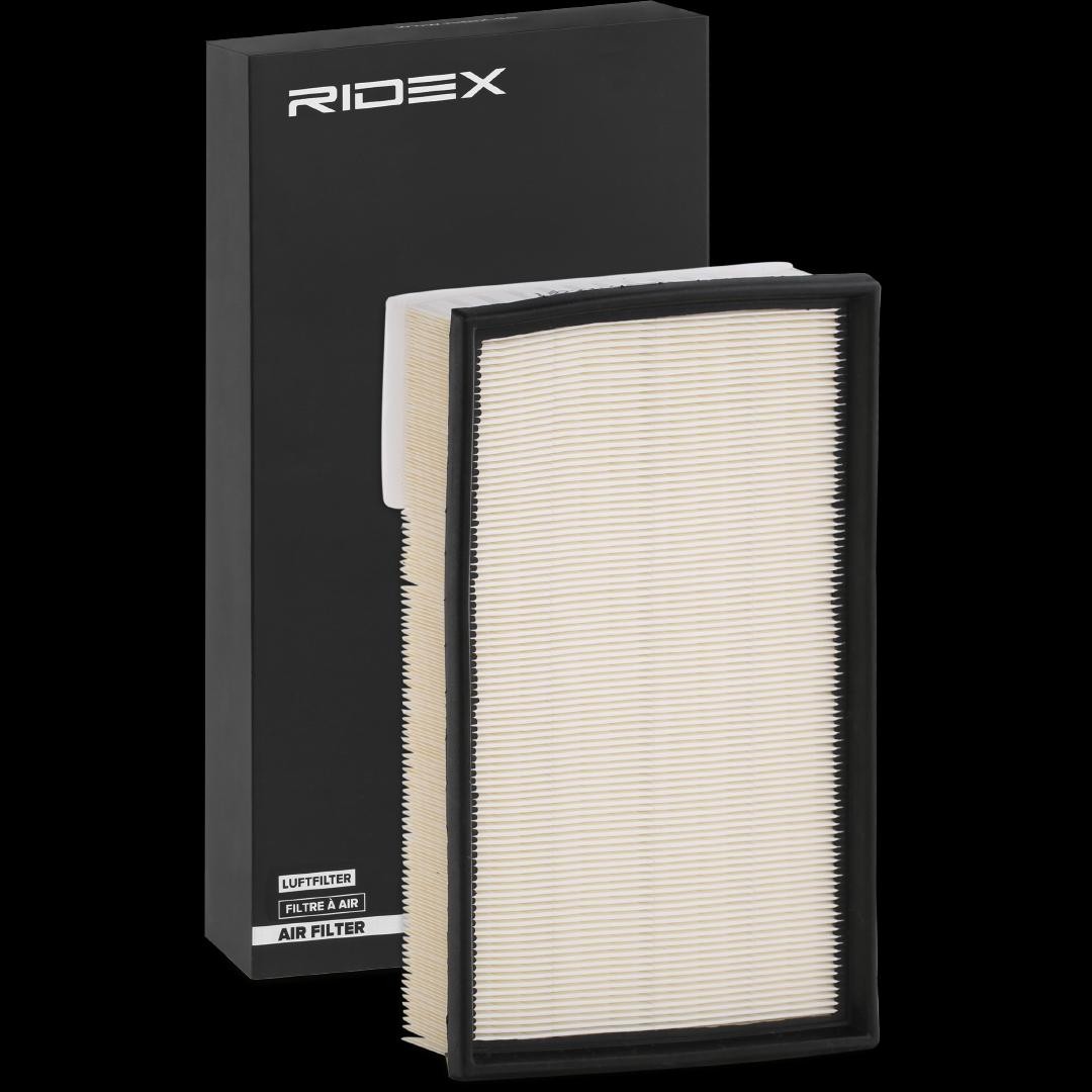 RIDEX 8A0014 Engine filter 58mm, 215mm, 330mm, rectangular, Filter Insert, Air Recirculation Filter