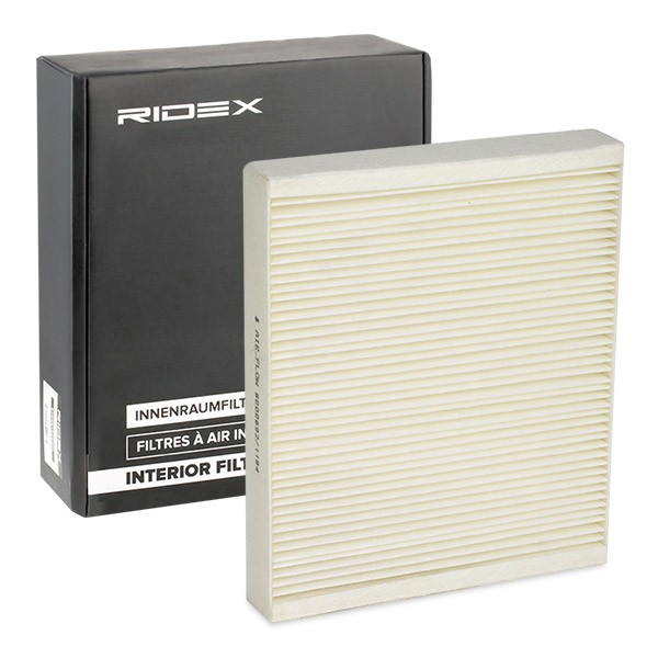 RIDEX | Filtr, wentylacja przestrzeni pasażerskiej 424I0237