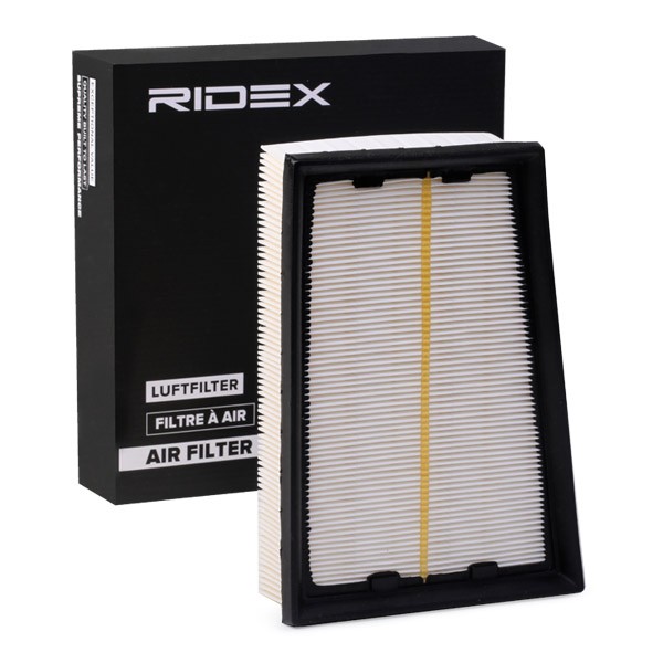 RIDEX 8A0058 Engine filter 60mm, Asymmetrical, Filter Insert, Air Recirculation Filter
