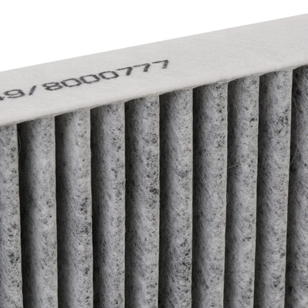 424I0200 Air con filter 424I0200 RIDEX Activated Carbon Filter, 410 mm x 145 mm x 25 mm, Activated Carbon