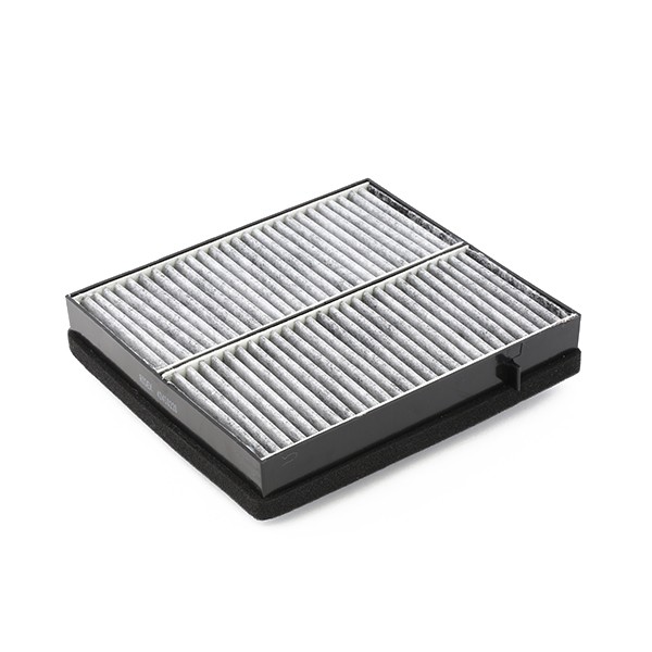 RIDEX 424I0220 Air conditioner filter Activated Carbon Filter, 228 mm x 205 mm x 40 mm, Activated Carbon