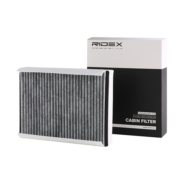 RIDEX 424I0225 Pollen filter Activated Carbon Filter, 259 mm x 183 mm x 45 mm
