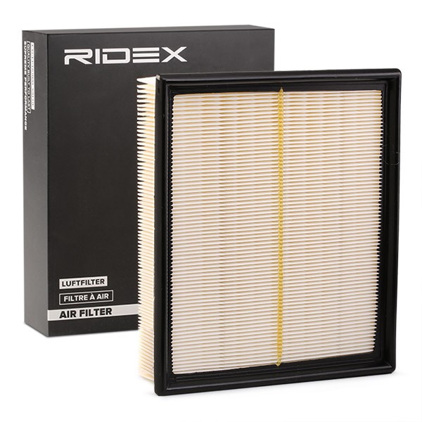 RIDEX 8A0039 originali AUDI A6 2022 Filtro aria motore 70,3mm, 212,5mm, rettangolare, Cartuccia filtro