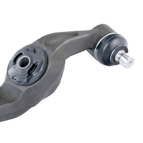 273C0028 Suspension wishbone arm 273C0028 RIDEX with accessories, with rubber mount, Front Axle, Lower, Left, Control Arm, Steel, Cone Size: 16,0 mm