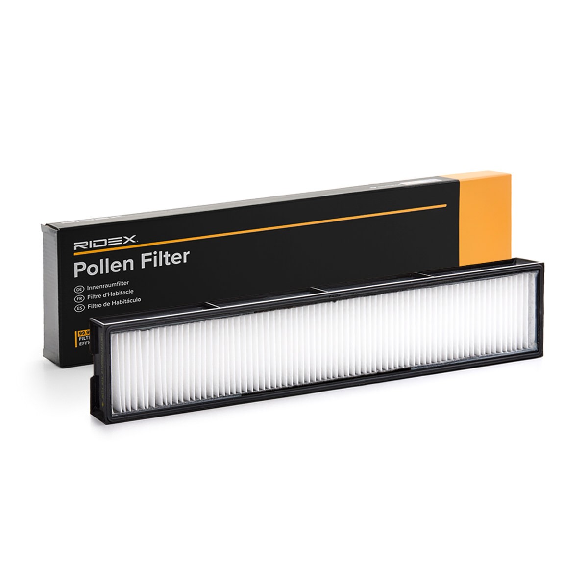 RIDEX 424I0288 Pollen filter Particulate Filter, 498,0 mm x 90,0 mm x 45,0 mm