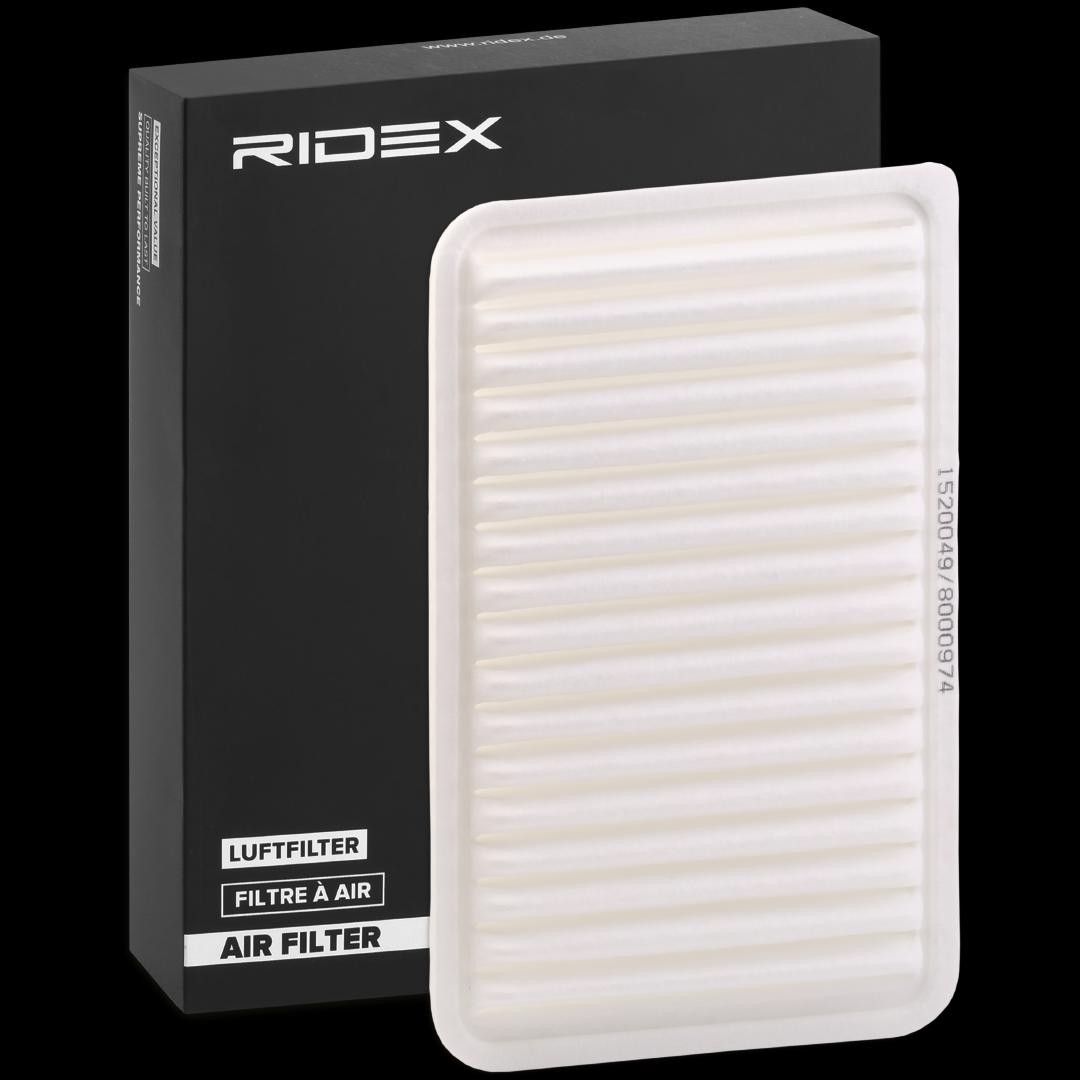 RIDEX 33mm, 202mm, 313mm, Air Recirculation Filter Length: 313mm, Width: 202mm, Height: 33mm Engine air filter 8A0139 buy