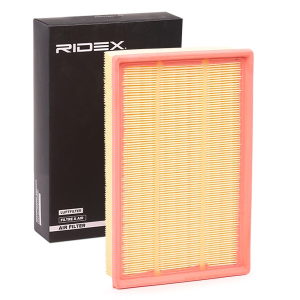 RIDEX 8A0133 Engine filter 57mm, 180mm, 284mm, rectangular, Filter Insert