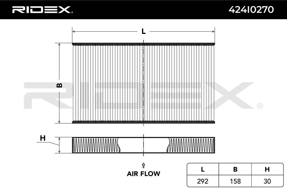 RIDEX Filtro aria condizionata 424I0270